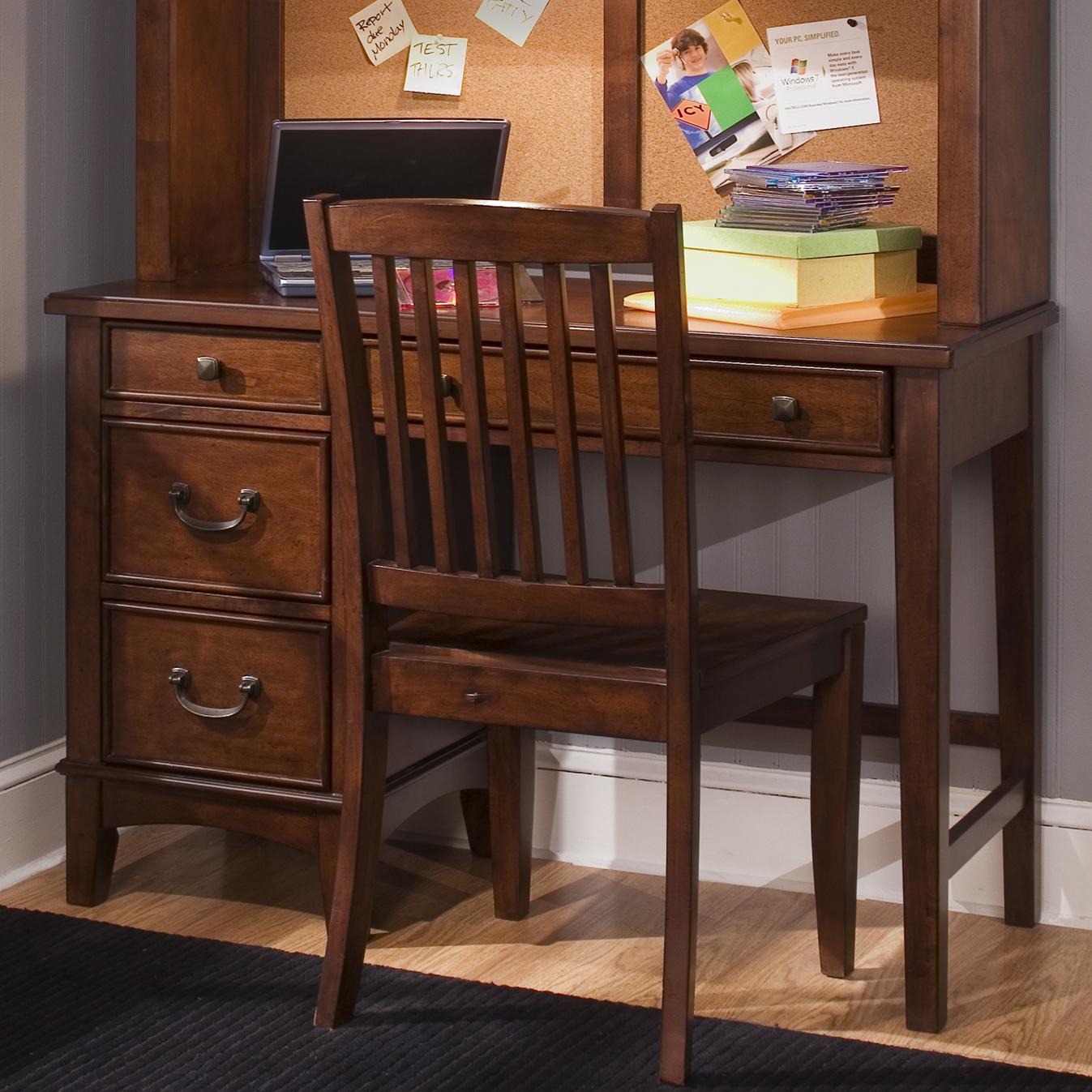 Liberty Furniture Chelsea Square Youth Single Pedestal Student Desk